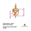 "Golan" Brass Door Knocker 